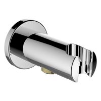 Vorschau: Kartell by Laufen Twin Curve Brause-Anschlussbogen mit integriertem Brausehalter H3639800041521