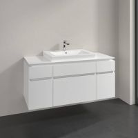 Vorschau: Villeroy&Boch Legato Waschtischunterschrank 120x50cm für Aufsatzwaschtisch, 5 Auszüge glossy white B68300DH1