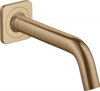 brushed bronze