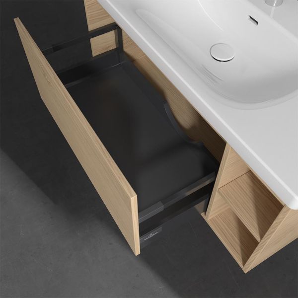 Villeroy&Boch Skyla Waschtischunterschrank C79100 100cm, offenes Fach rechts