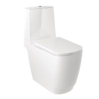 Kludi RESA S Spiralflush-Stand-WC 68cm für Spülkasten, Abgang senkrecht, weiß 27WCB0243