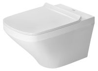 Vorschau: Duravit DuraStyle Wand-WC 54x37cm, eckig, WonderGliss, Durafix, weiß
