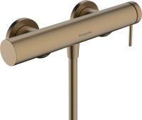 Vorschau: Hansgrohe Tecturis S Einhebel-Duscharmatur Aufputz, brushed bronze 73622140