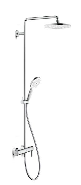 Duravit C.1 Shower System/Duschsystem mit Brausemischer chrom C14280007010