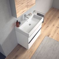 Vorschau: Duravit Vero Air Waschtisch rechteckig 80x47cm, mit 1 Hahnloch und Überlauf, weiß 2350800000