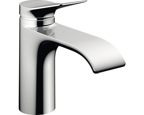 hansgrohe Vivenis Waschtischarmatur 80 CoolStart, Zugstangen-Ablaufgarnitur, chrom