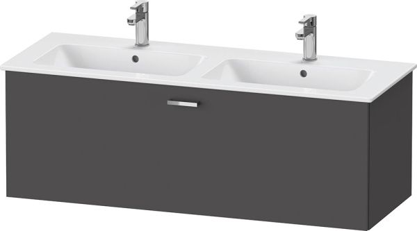 Duravit XBase Waschtischunterschrank für Doppelwaschtisch 127,5cm, mit 1 Auszug XB603404949