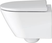 Vorschau: Duravit D-Neo Wand-WC 48x37cm, HygieneGlaze, rimless, Durafix, weiß