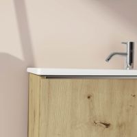 Vorschau: Burgbad Eqio Slim Gästebad Handwaschbecken 53cm mit Unterschrank & 1 Klappe