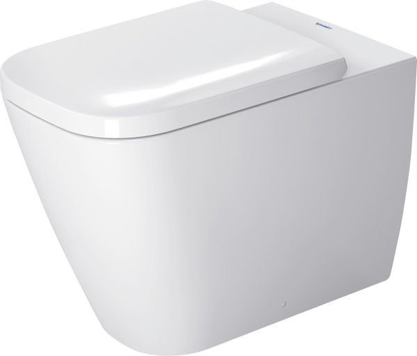 Duravit Happy D.2 Stand-WC Tiefspüler mit Spülrand, ohne Beschichtung weiß 2159090000