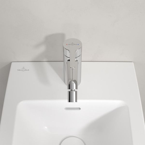 Villeroy&Boch Skyla Einhebel-Bidetarmatur mit Ablaufgarnitur