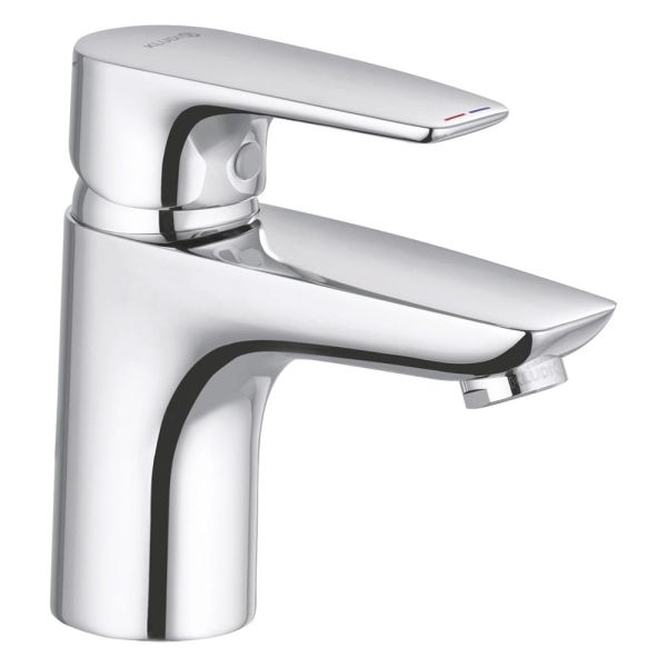 Kludi Pure&Solid Waschtisch-Einhandmischer 75 ohne Ablaufgarnitur, chrom 340280575