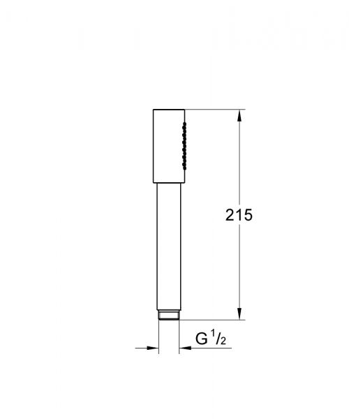 Grohe Essence Aufputz Wannenarmatur-Set inkl. Handbrause, Schlauch & Halter, warm sunset gebürstet