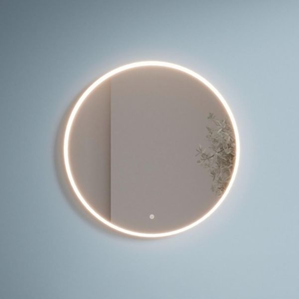 Burgbad Devio LED-Spiegel Ø80cm, Lichtfarbe einstellbar SIKZ080