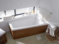 Vorschau: Duravit Paiova Einbau-Badewanne trapezförmig 170x100cm, weiß 700213000000000