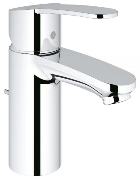 Grohe Eurostyle Cosmopolitan Waschtischarmatur mit Ablaufgarnitur, S-Size, wassersparend, chrom