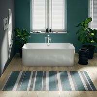 Vorschau: Duravit DuraFoga freistehende Badewanne 180x80cm, weiß 700574000000000