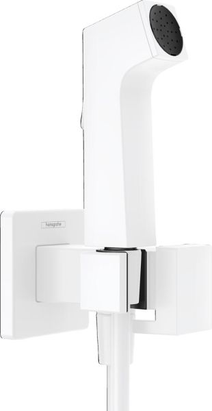 hansgrohe Bidetbrause E für Warmwasser weiß matt 29233700