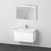 Vorschau: Duravit No.1 Badmöbel-Set 100cm mit Waschtisch, Spiegel, 1 Auszug und Innenschublade N10185018180000