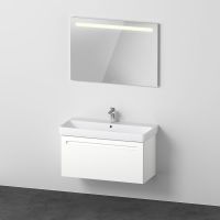 Duravit No.1 Badmöbel-Set 100cm mit Waschtisch, Spiegel, 1 Auszug und Innenschublade N10185018180000