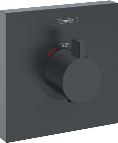 Hansgrohe ShowerSelect Thermostat Highflow Unterputz, schwarz matt 15760340