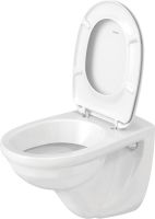 Vorschau: Duravit D-Code Wand-WC 56x35,5cm, rund, HygieneGlaze, weiß