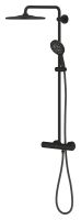 Vorschau: Grohe Rainshower SmartActive 310 Duschsystem mit Thermostat, phantom black