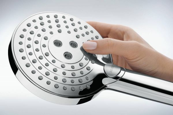 Hansgrohe Raindance Select S 120 3jet PowderRain mit Unica'S Puro Brausestange 0,65m, chrom