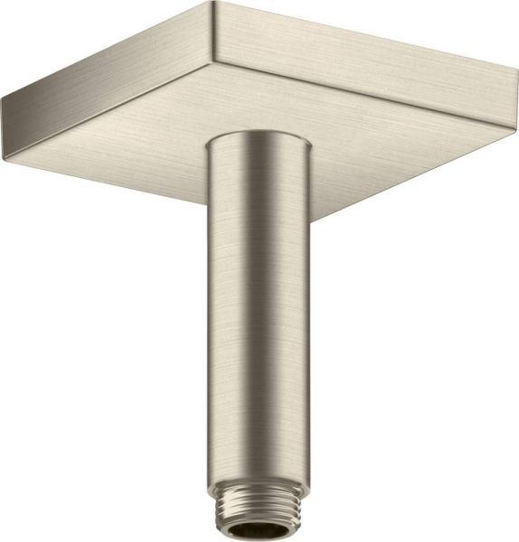 Axor ShowerSolutions Deckenanschluss 10cm eckig, brushed nickel 26437820