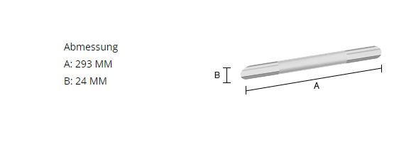 Smedbo Living Basic Fußstütze für die Ecke, chrom FK814_2