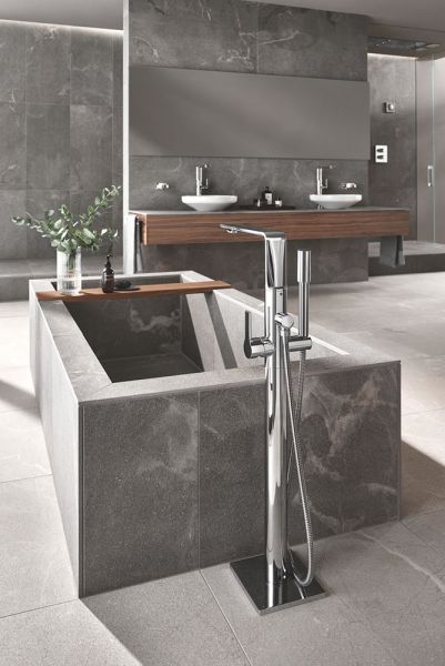 Grohe Allure Einhand-Wannenbatterie freistehend für Bodenmontage