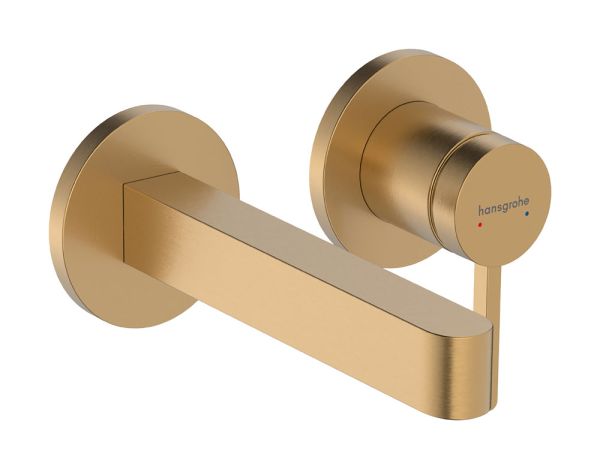hansgrohe Finoris Waschtischarmatur Unterputz, brushed bronze 76051140