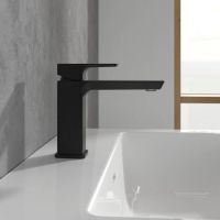 Vorschau: Villeroy&Boch Subway 3.0 Einhebel-Waschtischarmatur, Ausladung 134mm schwarz matt