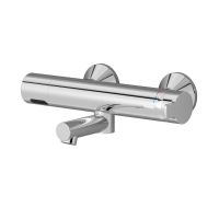 WimTec ECOSAN W4 - HyPlus 6 V Batteriebetrieb Wandmontage-Waschtischarmatur, chrom