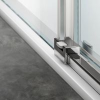 Vorschau: Provex Soft NS Schiebetür mit Festfeld für Nische