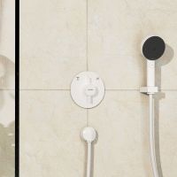 Vorschau: Hansgrohe DuoTurn S Mischer Unterputz für 2 Verbraucher, weiß matt