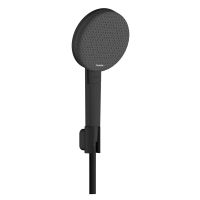 hansgrohe Raindance Alive Select S Brauseset 125 3jet, Isiflex Brauseschlauch 160cm, schwarz matt 24612670