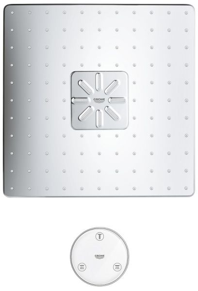 Grohe Rainshower SmartConnect Cube 310 Kopfbrause, 2 Strahlarten, chrom