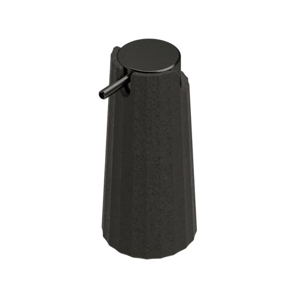 Cosmic Avenir Seifenspender geriffelt, schwarz natur WJC216A0004080