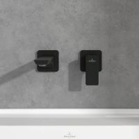 Vorschau: Villeroy&Boch Subway 3.0 Einhebel-Waschtischarmatur schwarz matt TVW112007000K5