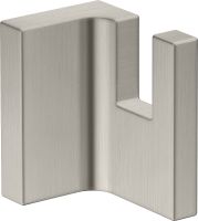 Axor Universal Rectangular Handtuchhaken, stainless steel optic 42611800