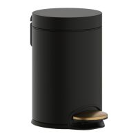 Vorschau: Hansgrohe AddStoris Treteimer 3 Liter, brushed bronze 41775140