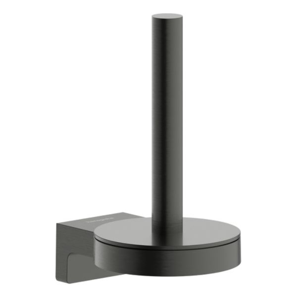 hansgrohe AddStoris S Ersatzpapierrollenhalter, brushed black chrome 41786340
