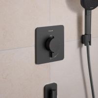 hansgrohe Ecostat Comfort Q UP brushed black chrome 33712340