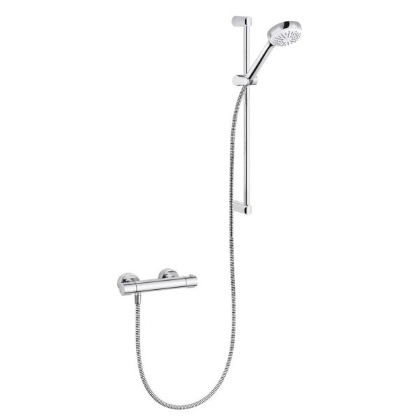 Kludi Logo Shower Duo Thermostat Brausearmatur 60cm, chrom 6857505-00