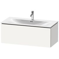 Duravit L-Cube Waschtischunterschrank wandhängend 102x48cm mit 1 Schublade für Viu 234410, weiß, LC613801818