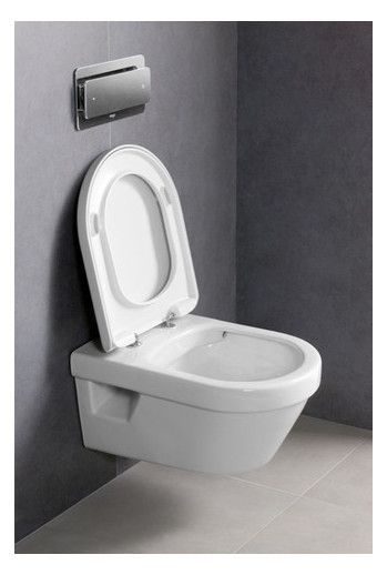Villeroy&Boch Architectura Wand-Tiefspül-WC, spülrandlos mit DirectFlush, weiß 5684R001