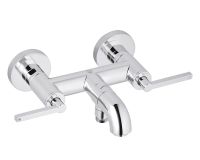 Kludi Nova Fonte Puristic Wannenarmatur, chrom 205400515
