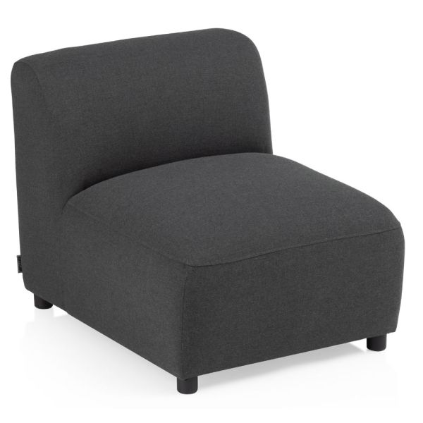 KETTLER OSEA Lounge-Set 3-Sitzer links, 2-Sitzer rechts & Mittelteil, anthrazit 0107836-7820 + 0107839-7820
