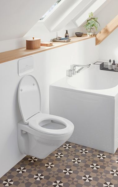 Villeroy&Boch O.Novo Wand-Tiefspül-WC ohne Spülrand mit Direct Flush 5660R001_3